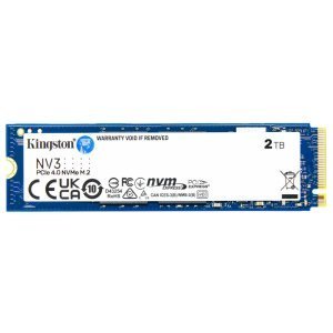 NVME 2TB KINGSTON NV3, M.2 2280, PCIE GEN 4X4, LEIT 6000MB/S, GRAV 5000MB/S - SNV3S/2000G - Imagem 4