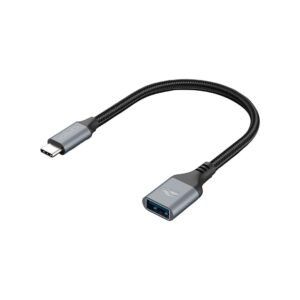 Cabo Adaptador PlusCable USB C x DVI Fêmea - ADP-301BK