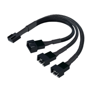 Cabo Adaptador Splitter PcYes Para Fans PWM 1 Entrada 4 Saidas - SPTPWM4PCY