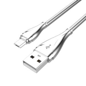 Cabo C3Tech USB Micro USB 2M 2A Preto - CB-M20BK