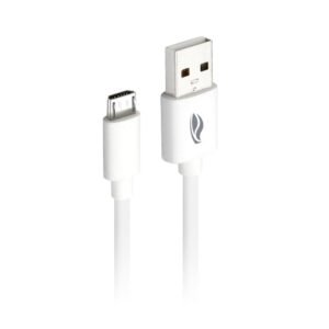 Cabo C3Tech Micro USB para USB-A 2.0 2m Branco - CB-M20WH