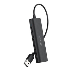 HUB USB 2.0 4 Portas C3Tech Preto - HU-230BK