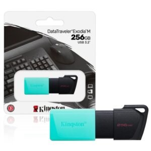 Pen Drive Kingston 256GB Data Traveler Exodia M USB3.2 - DTXM/256GB
