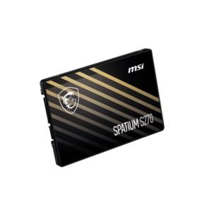 SSD 240GB MSI SPATIUM S270, SATA III 6GB/S, 2.5', LEIT 500MB/S, GRAV 400MB/S - SPATIUM S270 240GB