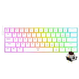 Teclado Mecânico Logitech K835 TKL Cinza Switch Red - 920-010086