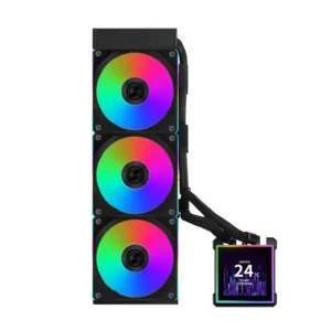 WATER COOLER 360MM LIAN LI GA II LITE REDRAGON EDITION, RGB, BLACK - GA2L36RB-RD