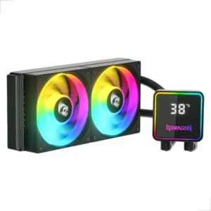 WATER COOLER 240MM REDRAGON CCW-1021, ARGB, DISPLAY, BLACK - CCW-1021