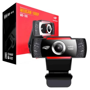WebCam C3Tech QHD 2K - WB-200BK