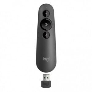 Apresentador Logitech Laser Point R500s Wireless Preto - 910-006518