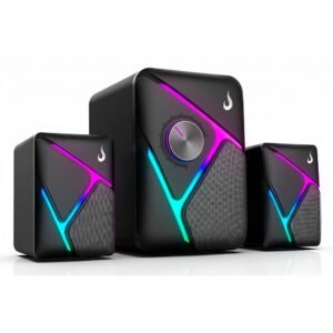 Caixa de Som 2.1 Vinik Tune 16W Subwoofer + 2 Caixas Satelite em Madeira ? CXTU16W