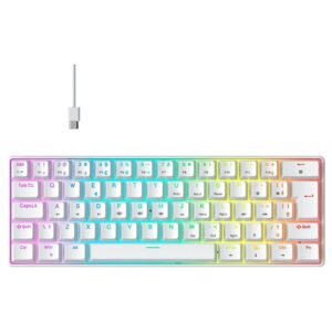 Teclado Magnético Redragon Gamer Kumara Pro RGB Switch Red - K552RGB-PRO (PT-RED)