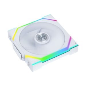 FAN 120MM LIAN LI UNI FAN SL-INF WIRELESS 120 REVERSE BLADE, ARGB, WHITE - 12RSLIN1W1W
