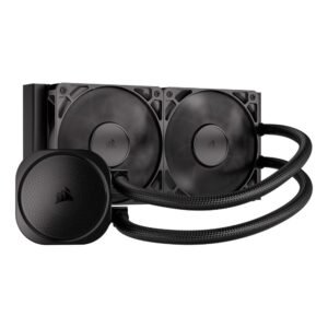 WATER COOLER 240MM GAMDIAS AURA GL 240 V2, RGB, BLACK - AURA GL 240 V2