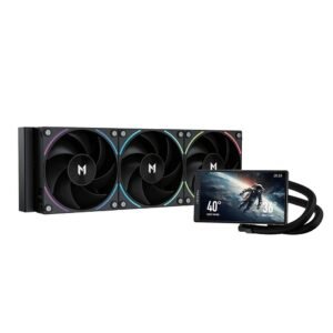 WATER COOLER 360MM DEEPCOOL LS720S ZERO DARK, BLACK - R-LS720-BKNNMM-G-1