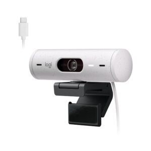 Webcam Logitech Brio 100 Full HD 1080p Branco - 960-001615